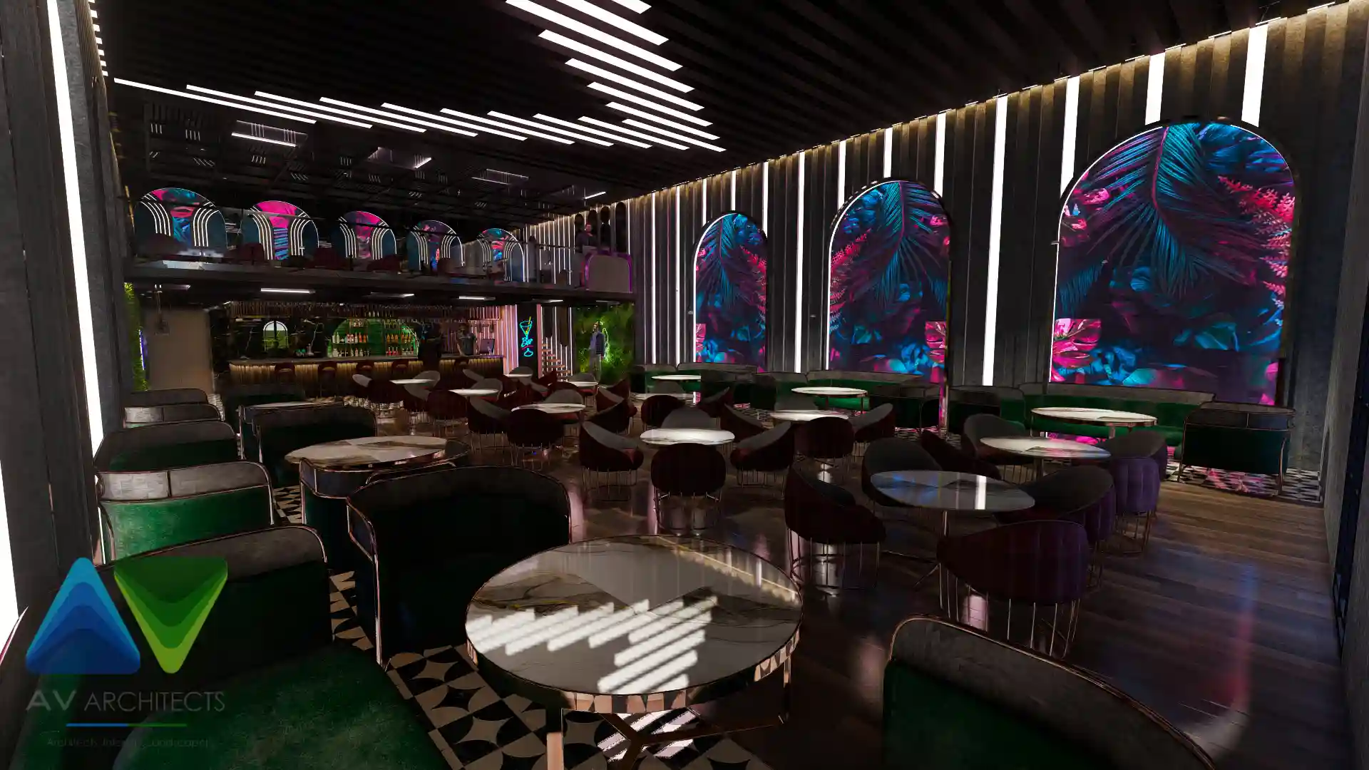 Night Club commercial Interior Project